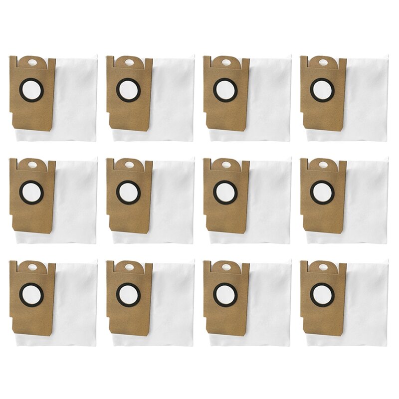Bolsa de polvo para Xiaomi Lydsto G2, repuesto de aspiradora Robot, bolsa de basura, limpieza del hogar, 12 unidades
