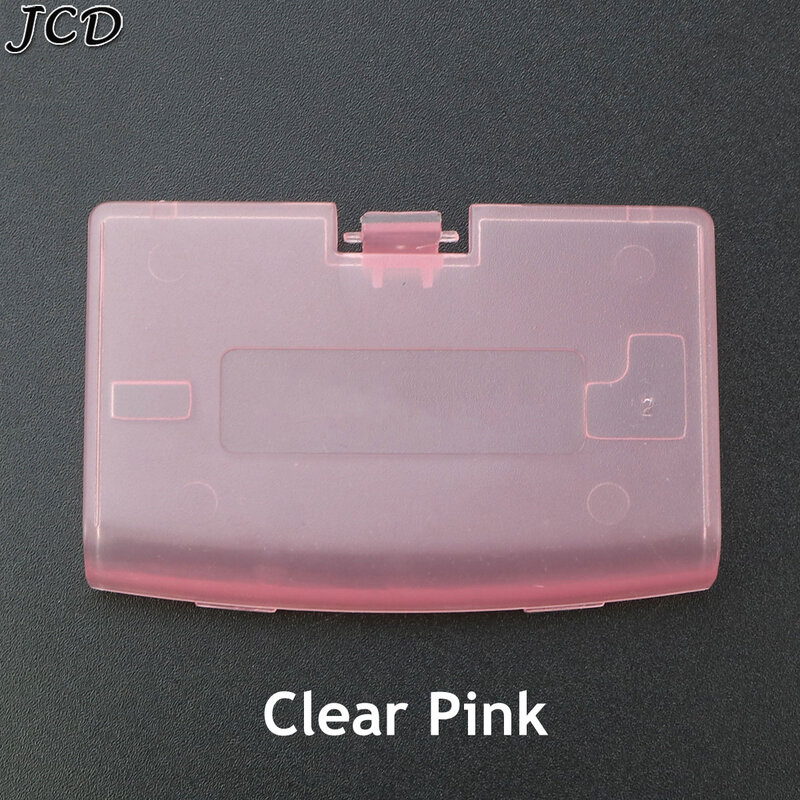 JCD Pengganti Penutup Baterai Pengganti Pintu Tutup untuk Gameboy Advance GBA Perbaikan Casing Pintu Belakang Konsol