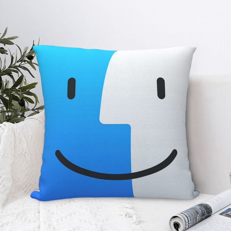 Finder Square Pillowcase Pillow Cover Polyester Cushion Zip Decorative Comfort Throw Pillow for Home Car