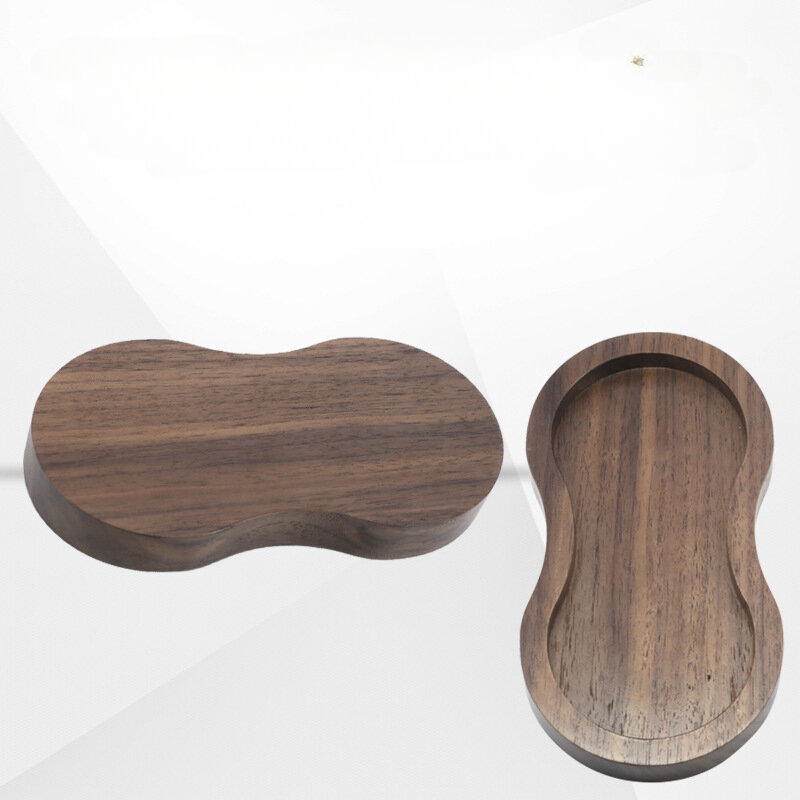 Wooden Espresso Coffee Tamper Station for 51mm/53mm/58mm Fluted Tampering Holder Corner Brastia Coffeeware Tamping Accessories