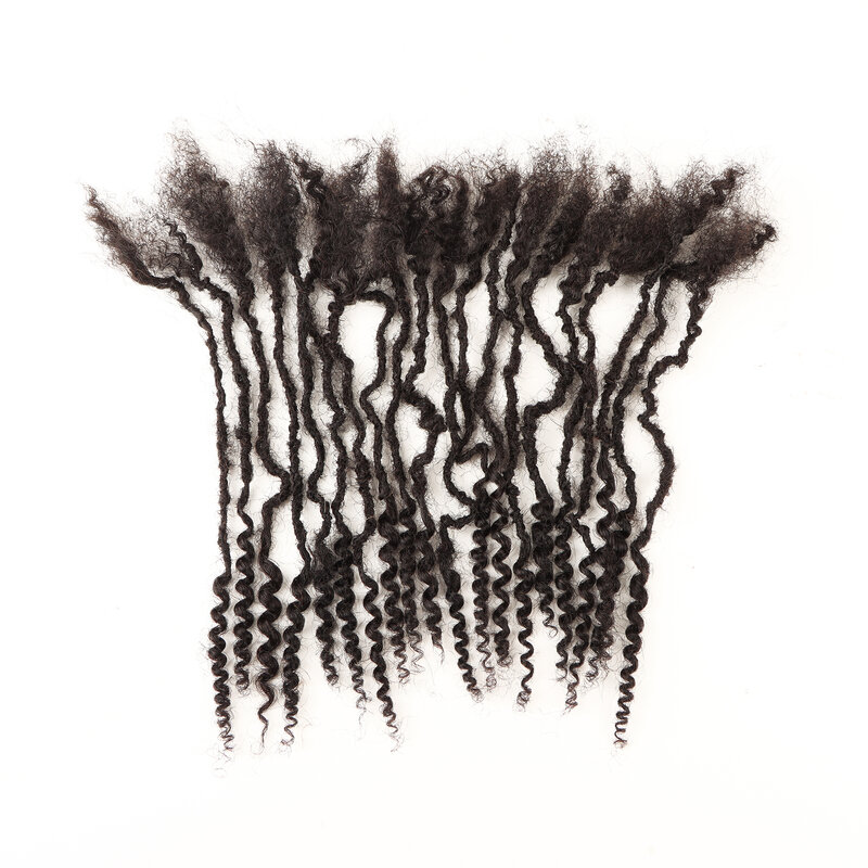 Orientfashion Sister Locs Faux Micro Crochet Hair Goddess Soft Locs Micro Dreadlocks 0.1-0.2cm Interlocs con estremità riccia