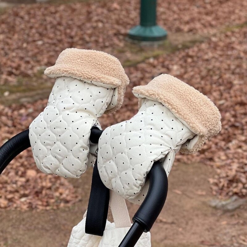 Перчатки для коляски, грелки для рук, антифриз, толстые теплые зимние перчатки, аксессуар для коляски
