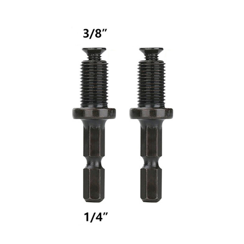 Hex Shank Adapter Drill Adapters Drill Chuck Drill Chuck Adapter For Woodworking Hand Tools Power Tools Parts 2pcs