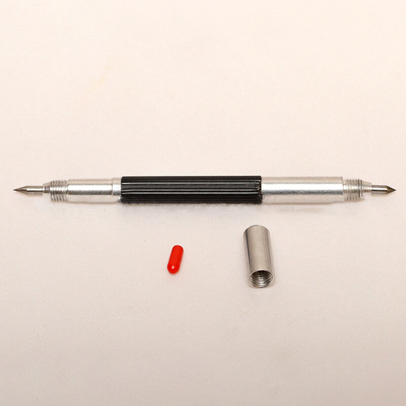 Scriber de punta de diamante de doble cabezal, pluma de grabado de aluminio, herramienta de grabado DIY para vidrio/cerámica/hoja de Metal/madera
