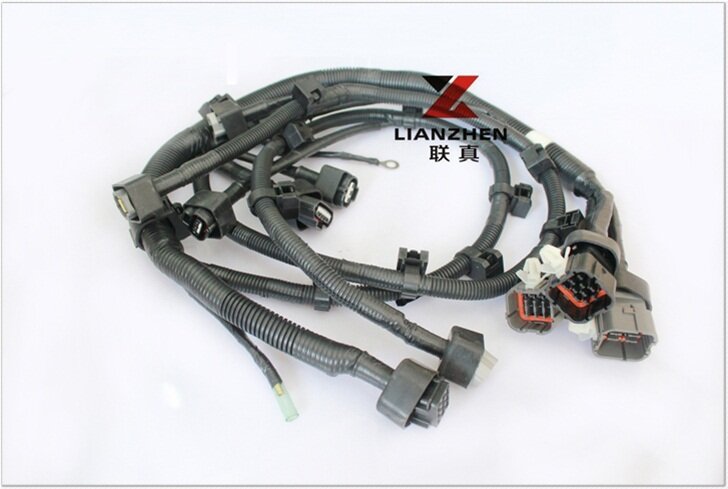 Części koparki SK200-8 kable w wiązce Hino J05 do B2121-EOG40 zamiennych Kobelco
