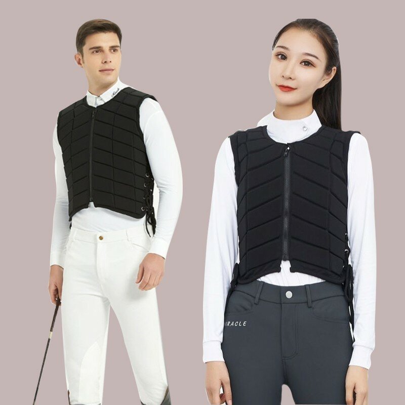 Equestrian Armor Children Adult Thicken Riding Training Protective Clothing Vest Horse Riding Equipment