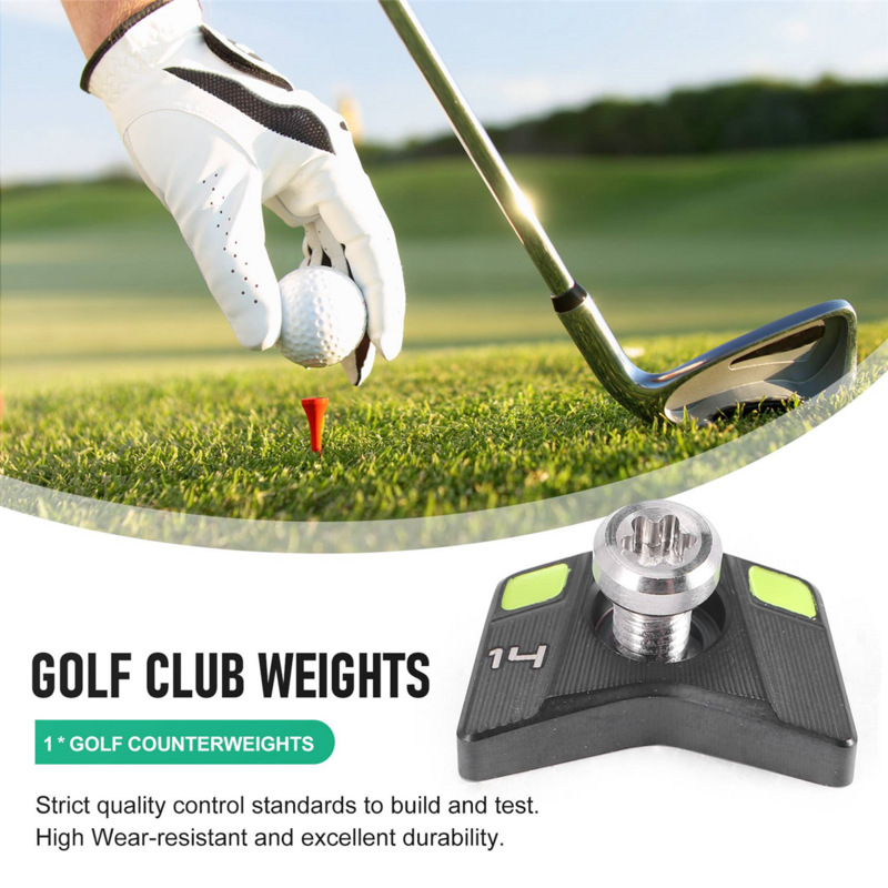 Poids de tête de golf adapté à l'asil ra RADSPEED Driver, poids de club de golf, accessoires de golf, 14 grammes, 1PC