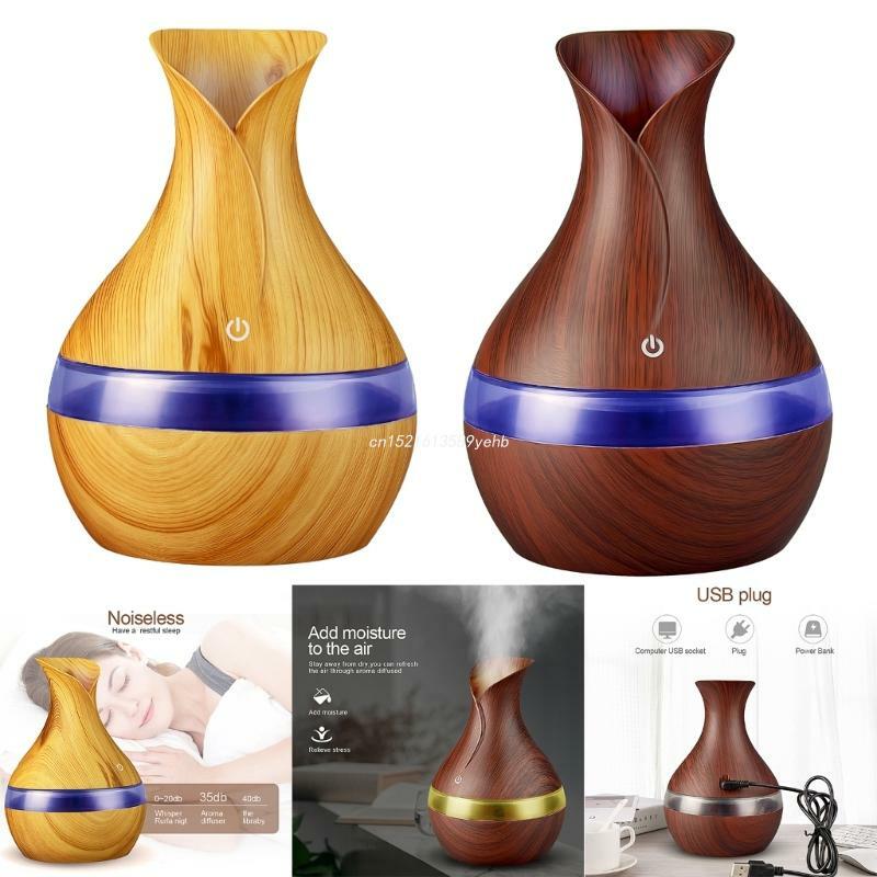 Portable Small Mist Aroma Oil Diffuser USB Power Air Humidifier PP/ABS Material Dropship