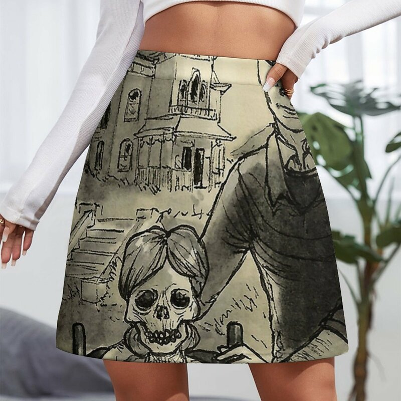 Злодейские кланы-Норман Батс мини-юбка, праздничный наряд, женские шорты