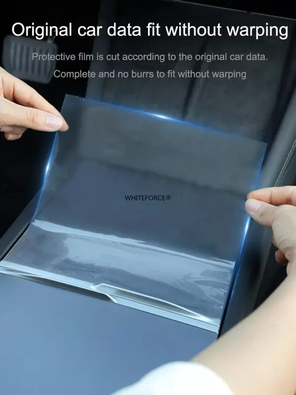 For Model 3 Highland 2023-2024 Central Control Anti-scratch Protective Film Model3+ Center Console Panel Sticker TPU 3PCS Films