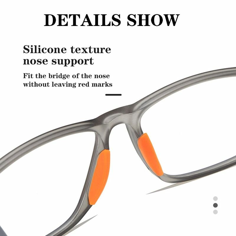 Gafas de lectura progresivas multifocales para hombres y mujeres, montura TR90, gafas deportivas antiluz azul, presbicia Bifocal ultraligera