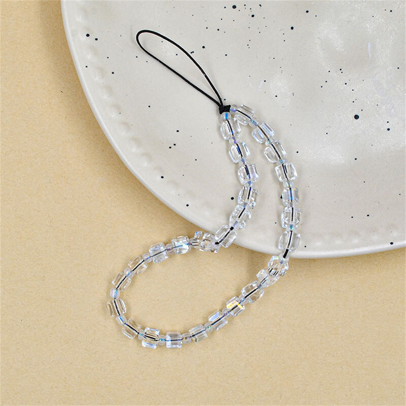 Y2K-Bracelet de Téléphone Mobile en Perles de Clip, Bijoux Anti-Perte, Cadeau pour Femme