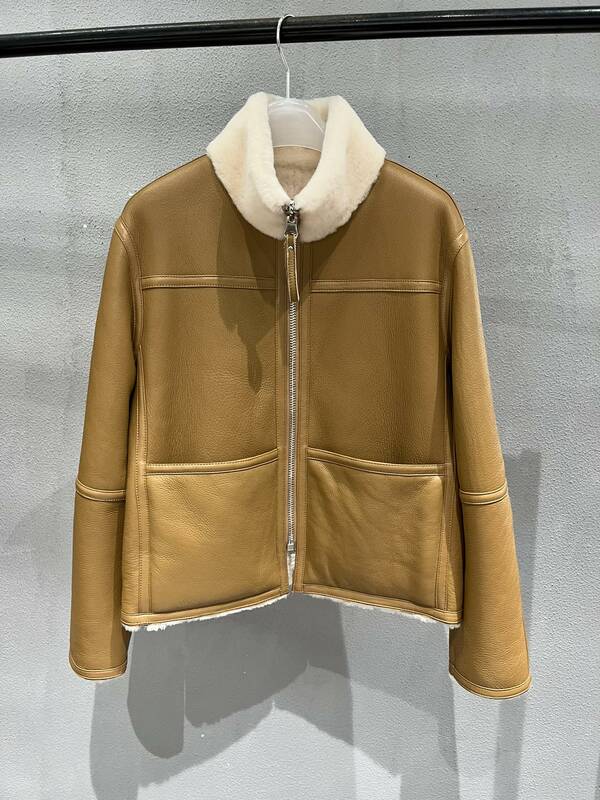양털 원 코트 양면 웨어러블 디자인, 캐주얼 패션 2024, 가을 신상 1101