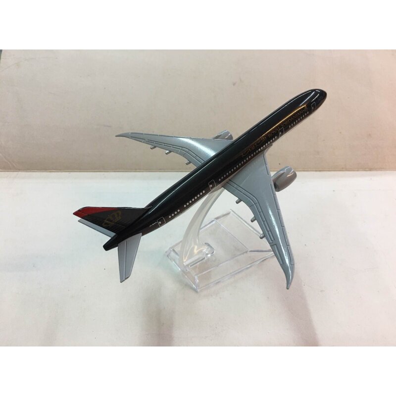 FLS-Royal Jordan B787 Diecast Metal Avião Coleção, com suporte para Exibição, Modelos de Veículos Aeronaves Miniatura, Home Loja