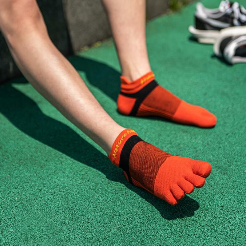 Naturehike calzini leggeri e morbidi con punta bassa per calzini a cinque dita calzini per la corsa maratona Race Trail escursionismo NH20FS002