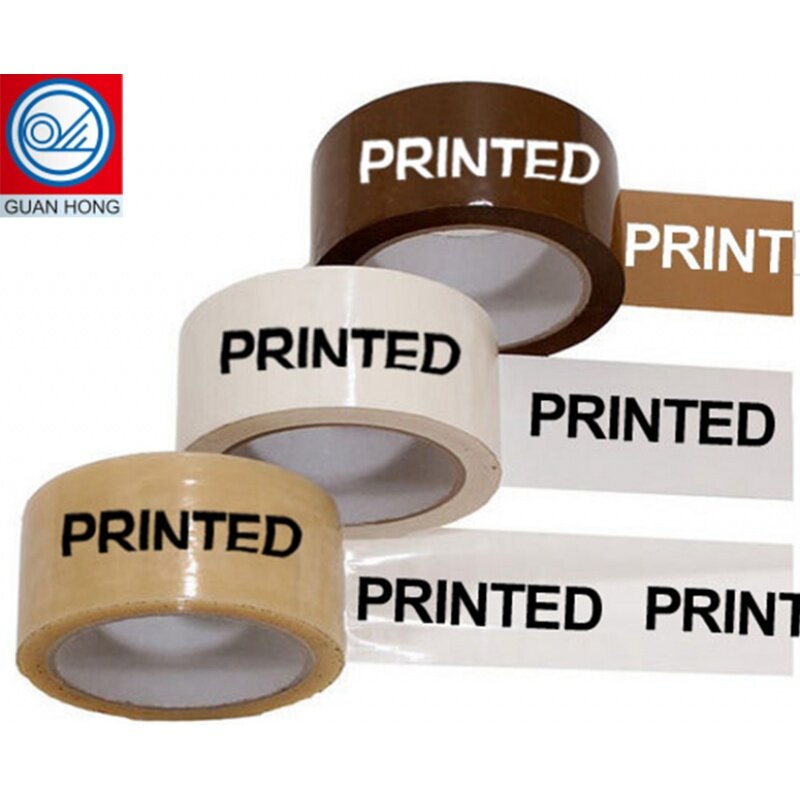 Cinta adhesiva impresa con logotipo personalizado, cinta de embalaje adhesiva de marca, impermeable, acrílico Bopp, cinta de sellado de cocina, grifo personalizado