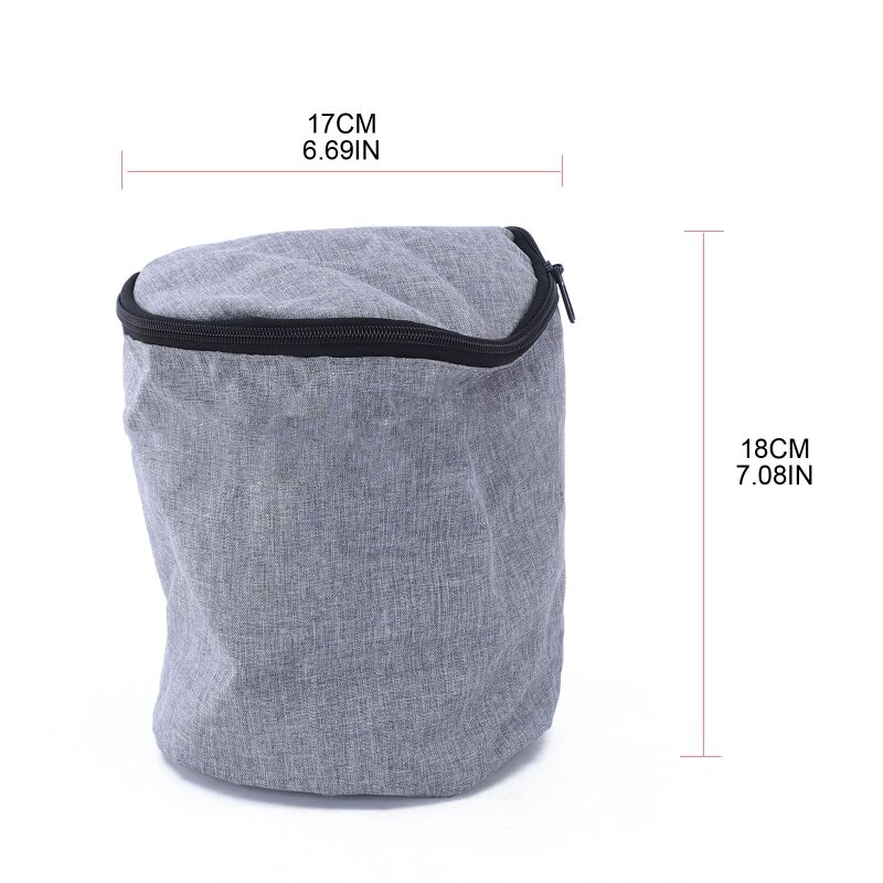 Baby Stroller Bag Portable Hanging Storage with Lid and Zipper for Milk Bottle Diaper Bag Tissue Wet Paper