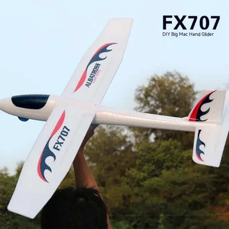 Flying Bear-avión Fx707s, versión agrandada, montaje de gran tamaño, ala fija, espuma Epp, modelo Simple