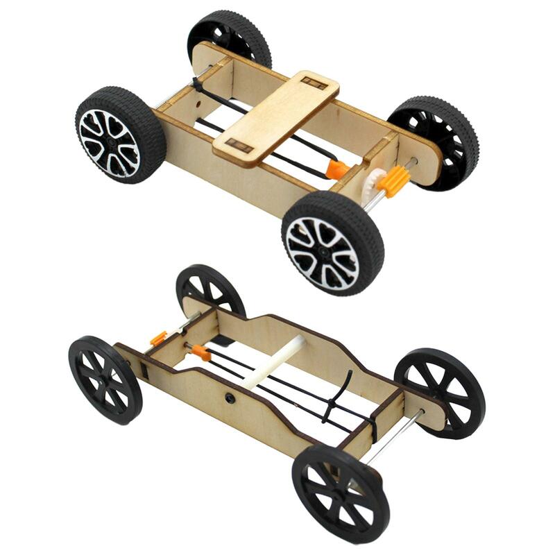 Kits de modelo de coche DIY, física, ciencia, adultos, niños, aprendizaje preescolar, niñas, niños
