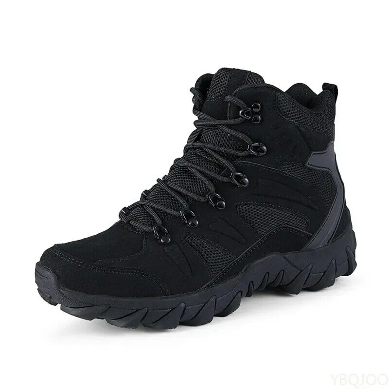 New Men's Boots Army Tactical Military Combat Boots Outdoor Hiking Boots Men Winter Desert  Motocycle  Zapatos Hombre