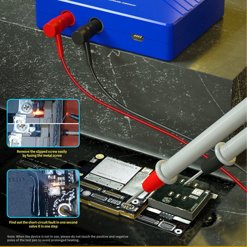 MECHANIC-Detector de circuito iShort Pro, dispositivo multifuncional para reparación de teléfonos, versión mejorada, VC04