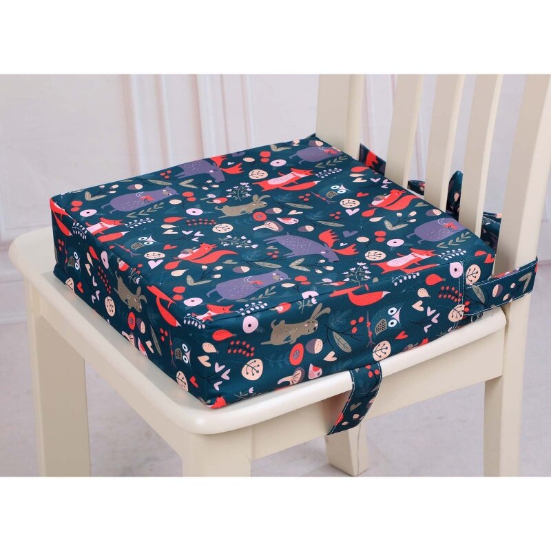 Portable Kids Baby High Chair Pad Booster Travel Dining Room Adjustable Detachable Washable Thicken Sponge for Seat Dropship