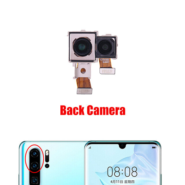 Original Front Rear Back Camera For Huawei P30 Pro P30Pro VOG-L09 VOG-L29 VOG-L04 Main Facing Camera Module Flex Replacement