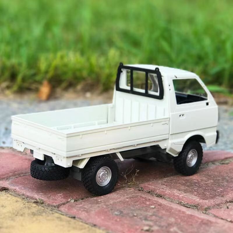 CXD D12mini 1:16 2WD RC samochód symulacyjny Drift wspinaczka ciężarówka LED światło na drodze 130 szczotkowany silnik D12 1/16 do prezenty dla dzieci zabawek