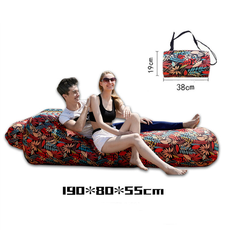 Sofá inflable plegable portátil, cama de aire flotante de agua, silla de playa, muebles de exterior, tumbonas de jardín