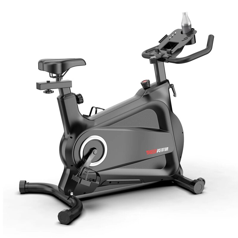 Indoor Ultra Quiet Exercise Spinnings Lady Crystal Semi Commercial Spinning Bike
