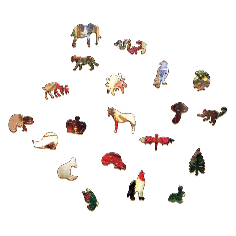 Madeira Papai Noel Jigsaw Puzzle para Crianças, 3D Puzzles, Presentes De Natal, Jogo De Tabuleiro, Wood Festival Puzzle