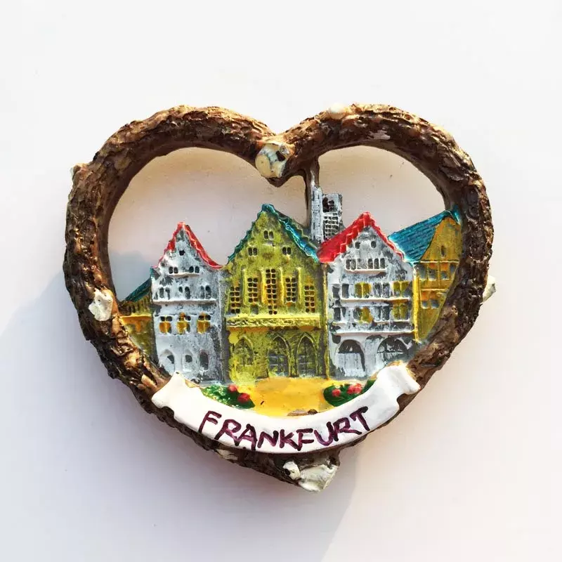 Magneti per il frigo tedeschi berlino francoforte amburgo frese Munchen neitzwanstein souvenir turistici adesivi magnetici regali di viaggio