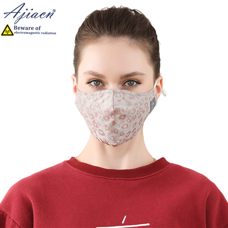 Polecam 50% antyradiacyjną, tkanina ze srebrnych włókien maska zapobiegająca smogowi, odrzuć bakterie maska ekranująca promieniowanie elektromagnetyczne