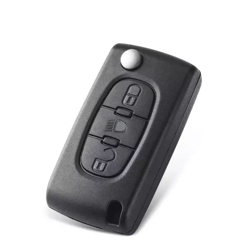 KEYYOU-llave remota de coche para Citroën C4, C5, C6, C8, Xsara, Picasso, Peugeot 107, 207, 307, 308, CE0536/0523, ASK/FSK, 434Mhz