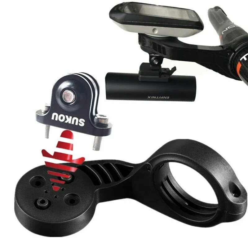 EIEIO-cámara GoPro para bicicleta de montaña, Base fija de aleación de aluminio para Garmin, Bryton, Blackbird, XOSS, accesorios para bicicleta