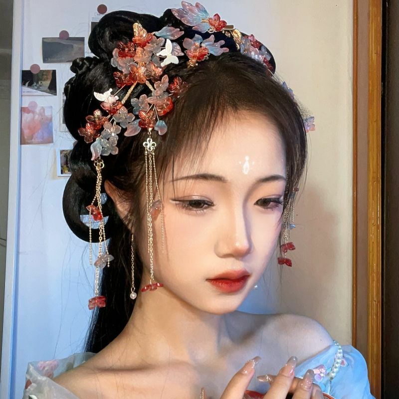 Clips Hanfu chinos para mujer, accesorio de estilo antiguo, abrazadera para glúteos, accesorios Hanfu diarios, borlas, Cosplay, novedad