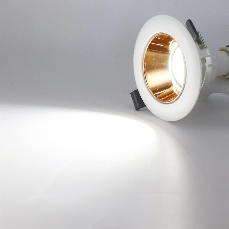 New Style Round LED Spot Light Holder GU10 MR16 LED Spotlight Frame for Ceiling Light