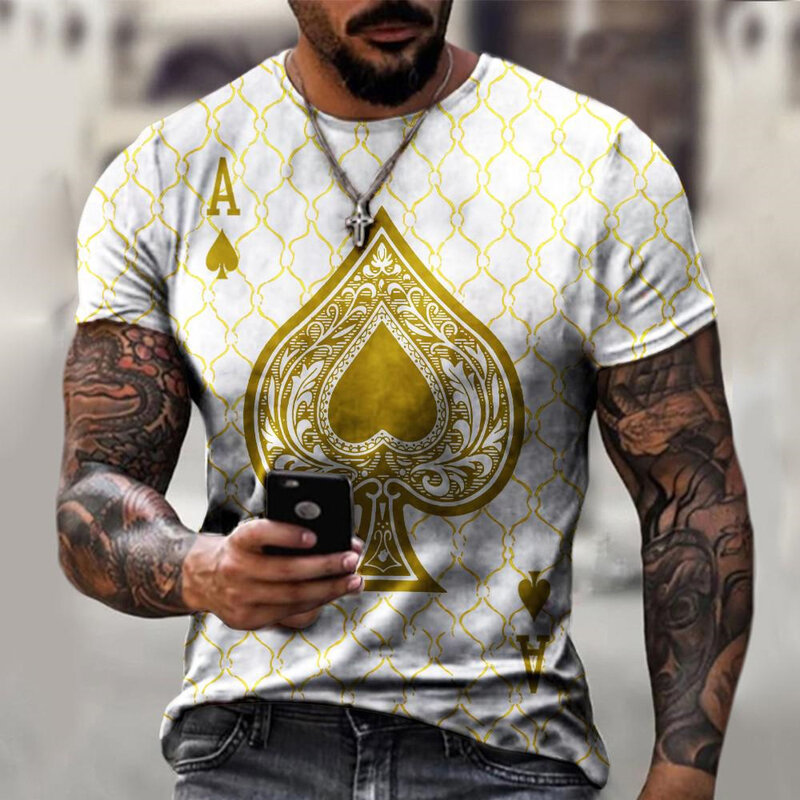 Camiseta masculina espadas vintage com estampa 3D, manga curta casual, conforto, respirável, roupa esportiva fitness, blusa de verão