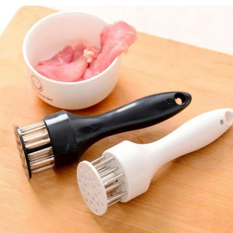 16 agulha bife tenderizer aço inoxidável tendão quebrando agulha ao ar livre costeletas de porco afrouxador carne martelo cozinha ferramentas