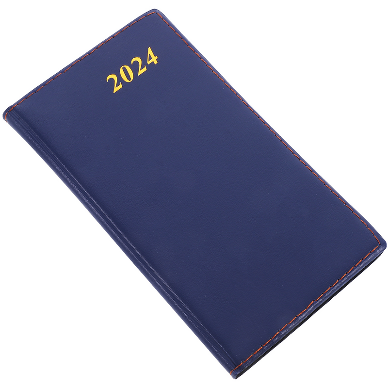 2024 Engels Wekelijks Plan-Efficiëntie Handmatig Zelfdiscipline Management Spaans Schema (Blauw-Engelse Versie) Kalenderwerk