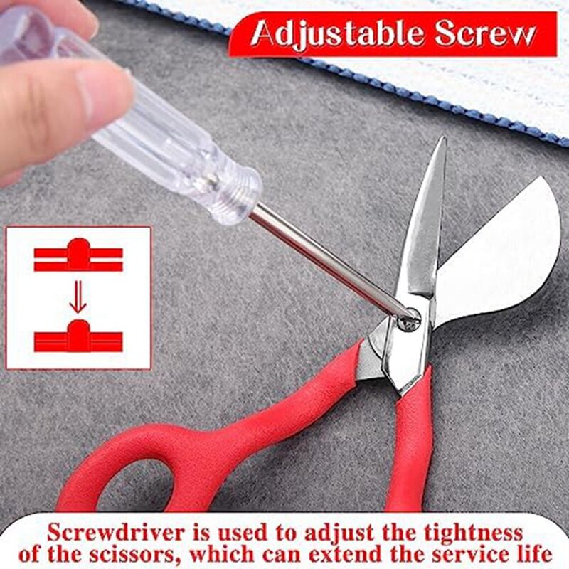 Tapete Staple Scissors com Applique Blade, Tesoura De Corte De Tecido, Corte, Fácil de Usar, 7"
