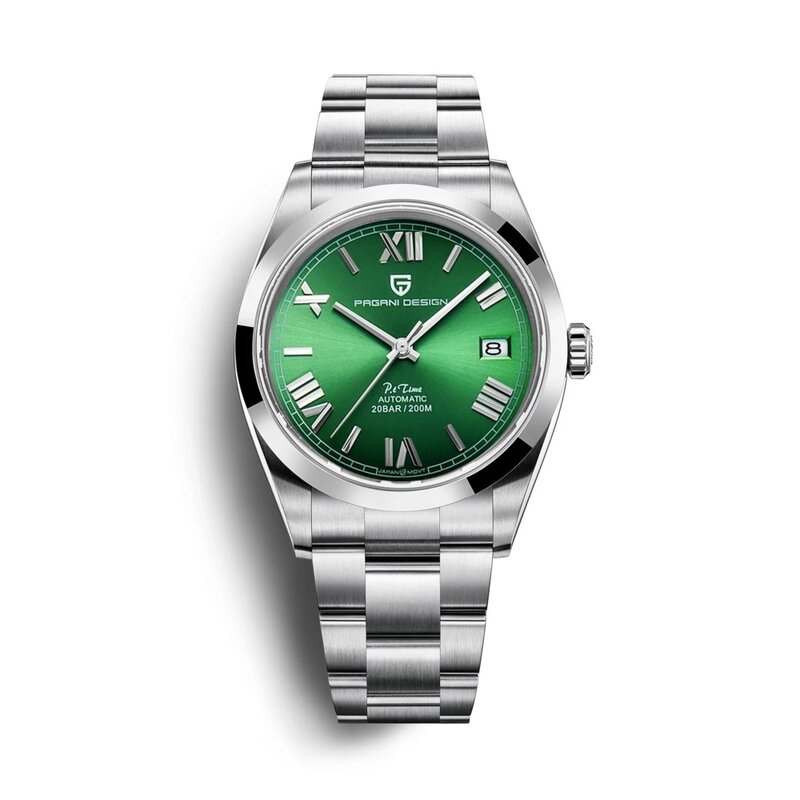Pagani Genève Horloge Automatische Horloge Voor Mannen NH35 Kwaliteit Beweging Mode Waterdichte Mechanische Business Roestvrij Klok