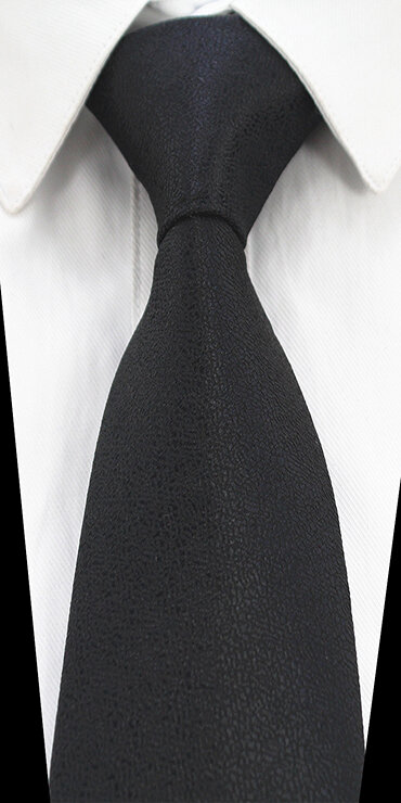 Классический шелковый галстук 8 см, мужской однотонный черный, красный, фиолетовый, розовый текстурированный галстук, мужской деловой, Свадебный, офисный галстук