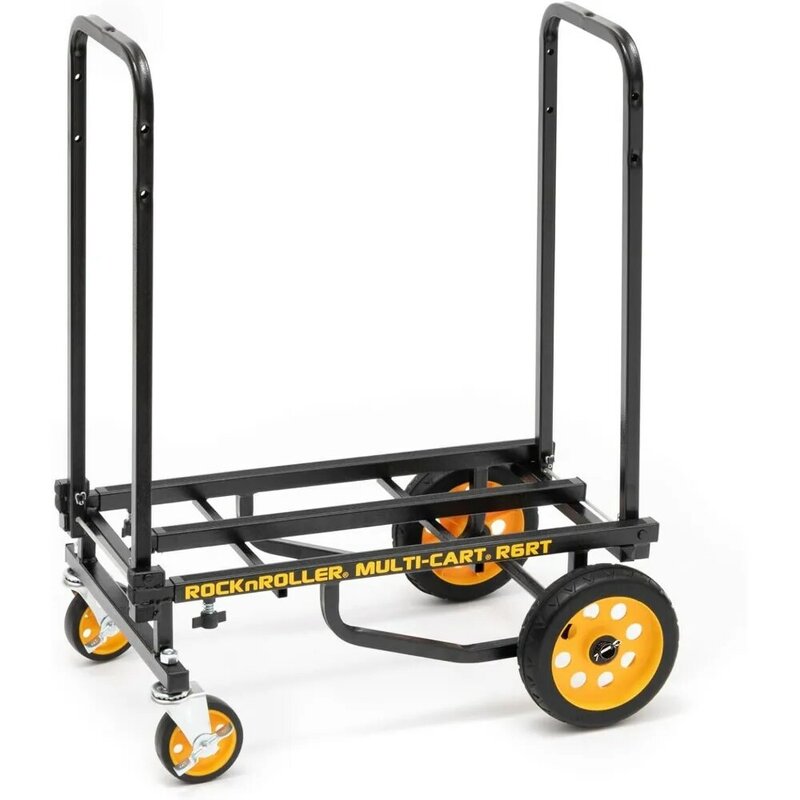 Rock-N-Roller R6RT (Mini) 8-in-1 Folding Multi-Cart/Hand Truck/Dolly/Platform Cart/29" to 42.5" Telescoping Frame/500 lbs