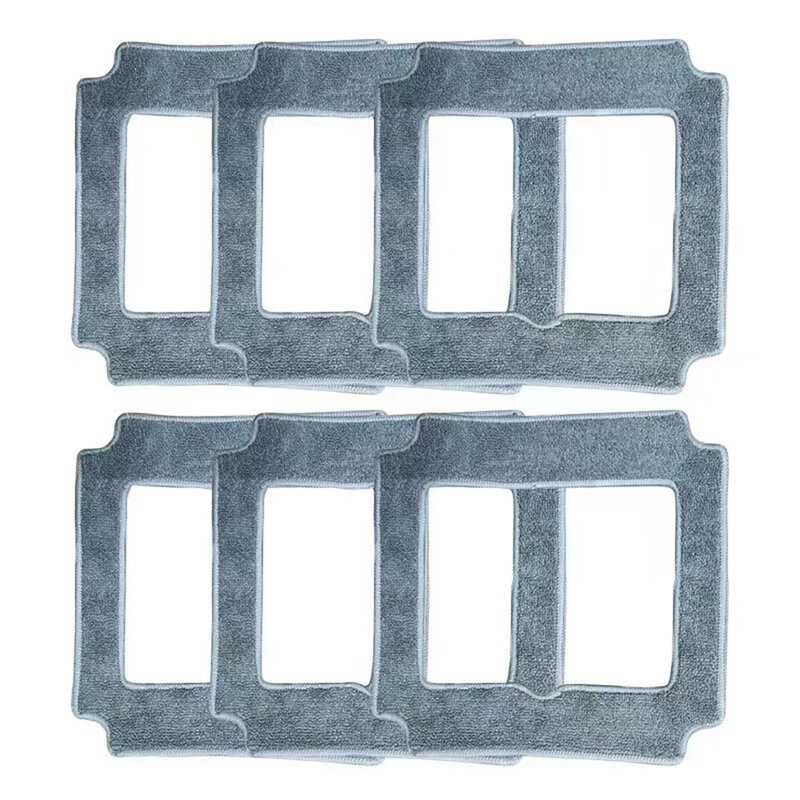 Window Cleaning Robot Mop Cloth Cleaning Cloth Decontamination Cleaning Cloth -6PCS Suitable For LIECTROUX YW509
