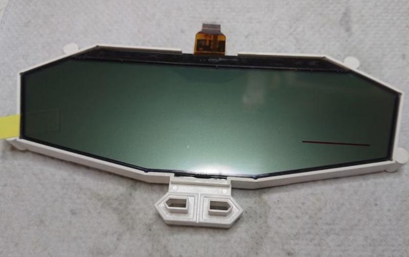 LCD Display pengganti untuk YAMAHA MT07 MT-07 / FZ-07 / Tracer 700 2014-2020 Speedometer layar Lcdscreen instrumen layar LCD