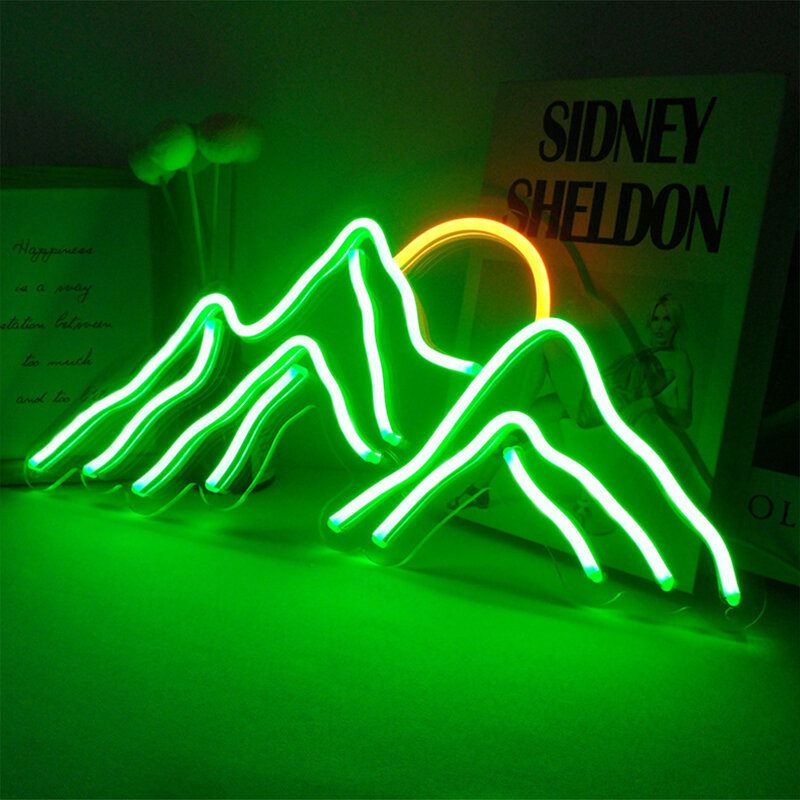Customize Various Colors With Inconsistent LOGO Pattern Letters Party Lighting Acrylic Sheet Led Neon Sign Lamp
