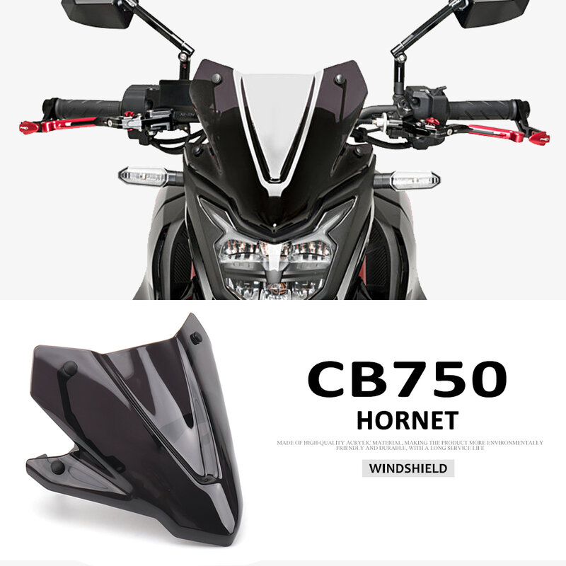 Nuovi accessori moto estensione parabrezza per Honda CB750 Hornet CB 750 HORNET 2023 aumentare il deflettore del parabrezza