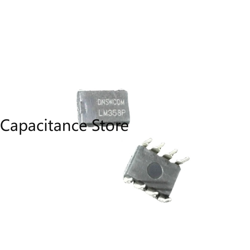 10PCS The New LM358N LM358P LM358 DIP-8 In-line 8-pin Operational Amplifier Chip Is Of Good Quality