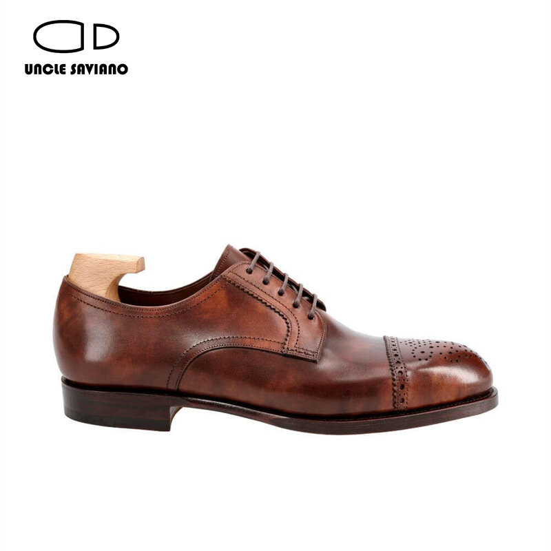 Vadsdviano-男性用の高級靴,本革,手作り,デザイナー,ウェディングドレス用,ビジネス用